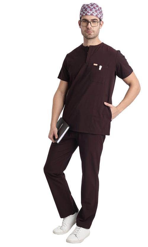 Asaph Round Neck Scrub Top