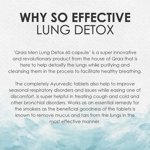 Copy of Qraa Men Lung Detox 60 Capsules