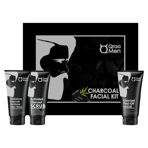 Activated Charcoal Kit for Men- Intense Whitening Therapy