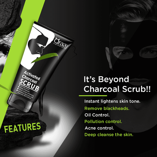 Activated Charcoal Scrub - Deep Cleansing and Whitening