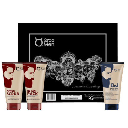 Gift Pack: De-Tan Qraa Men Kit ( Gift collection)