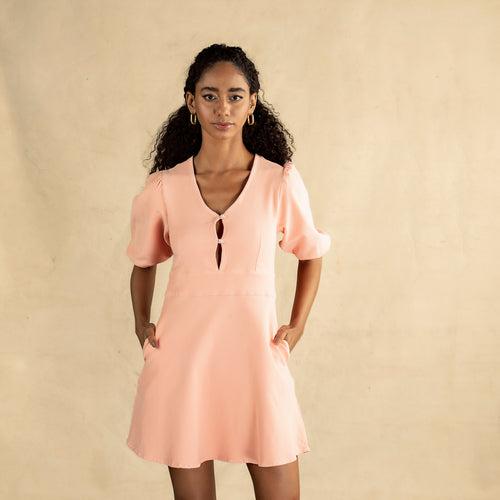 Peach Belline Dress