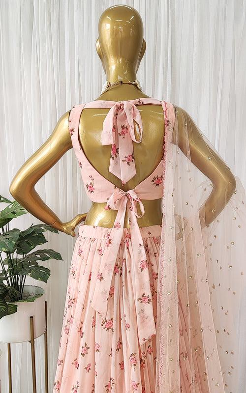 Desert Rose Lehenga Set