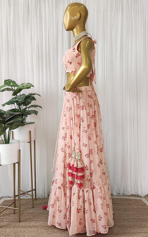 Desert Rose Lehenga Set