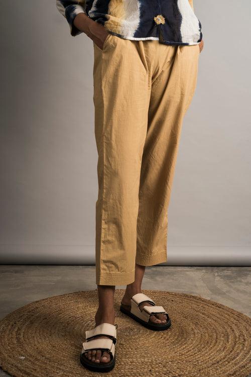 Mellow Yellow Poplin Pants