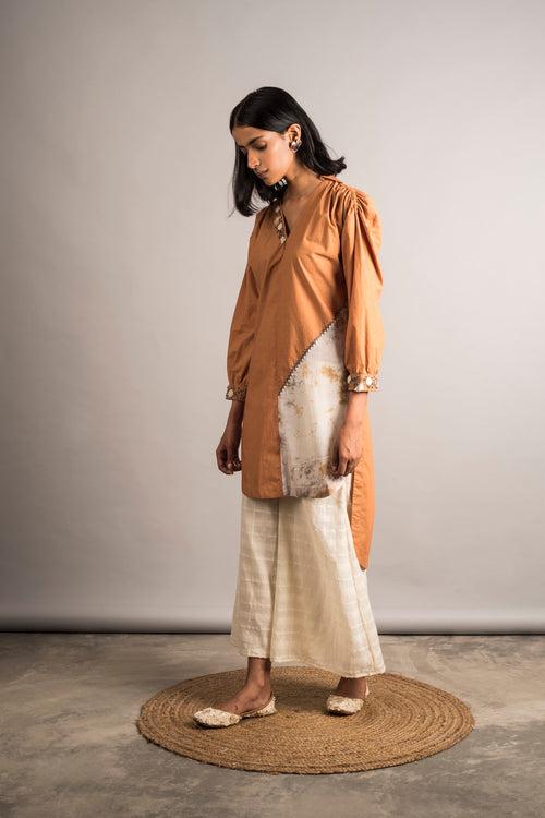 Rust Hi Low Tunic