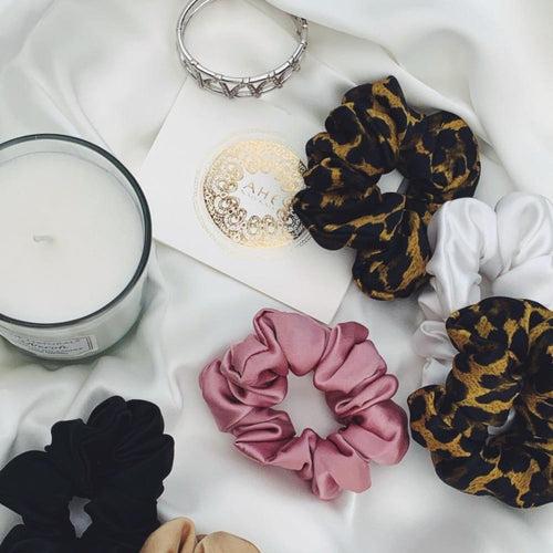 Mulberry Silk Scrunchies - Set of 3