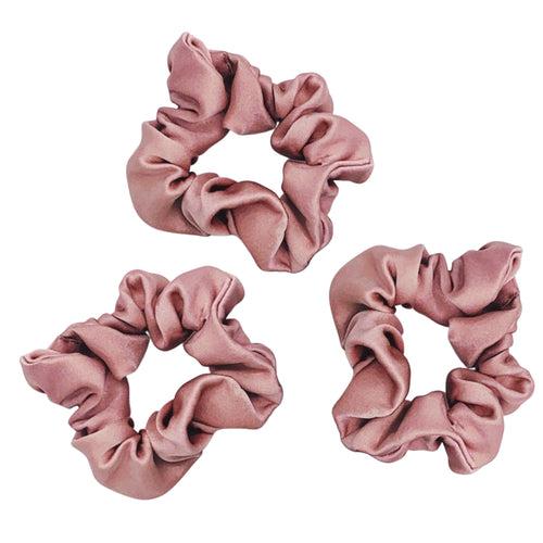 Mulberry Silk Scrunchies - Set of 3