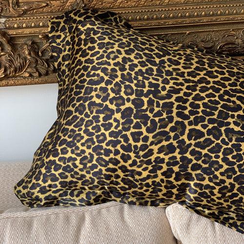 Mulberry Silk Pillowcase (Anti-Split-Ends) Leopard Print