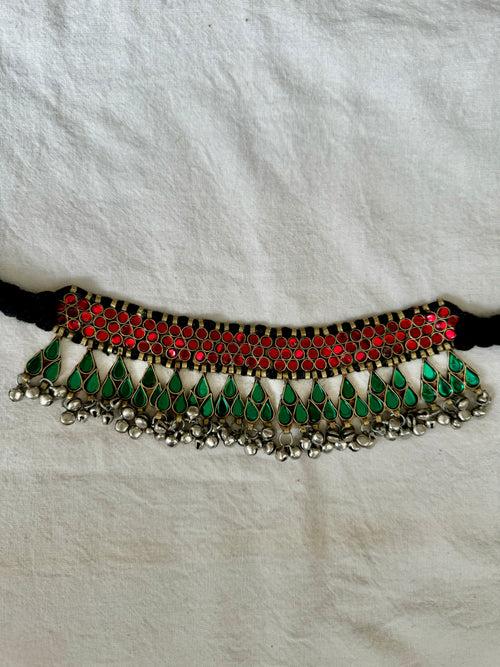 Glass Afghani Choker