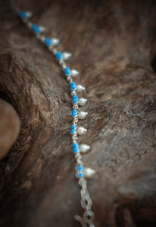 Drops Of Light Anklets