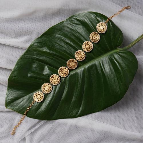 Raabta - 22K Gold Plated Choker cum SheeshPhool