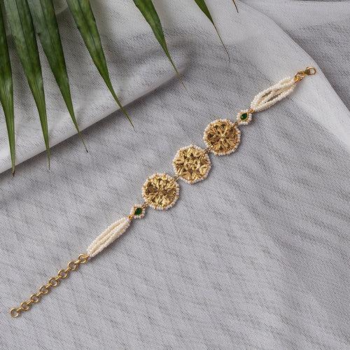 Shaayara - 22K Gold Plated Bracelet