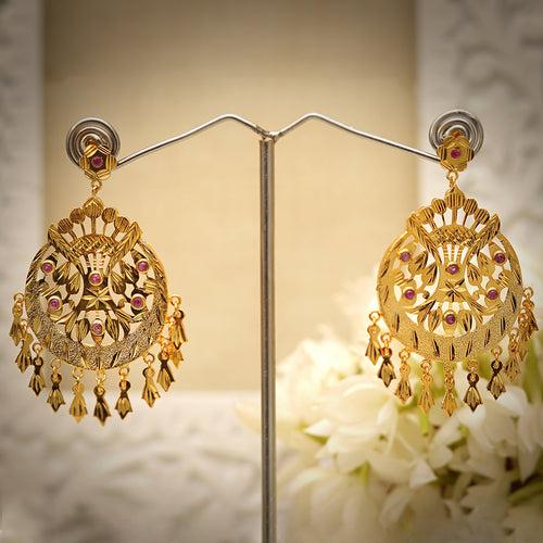 Rati - 22K Gold Plated Jhumka