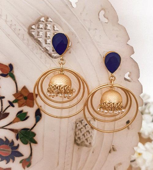 Ananya - Gold Finish Earrings