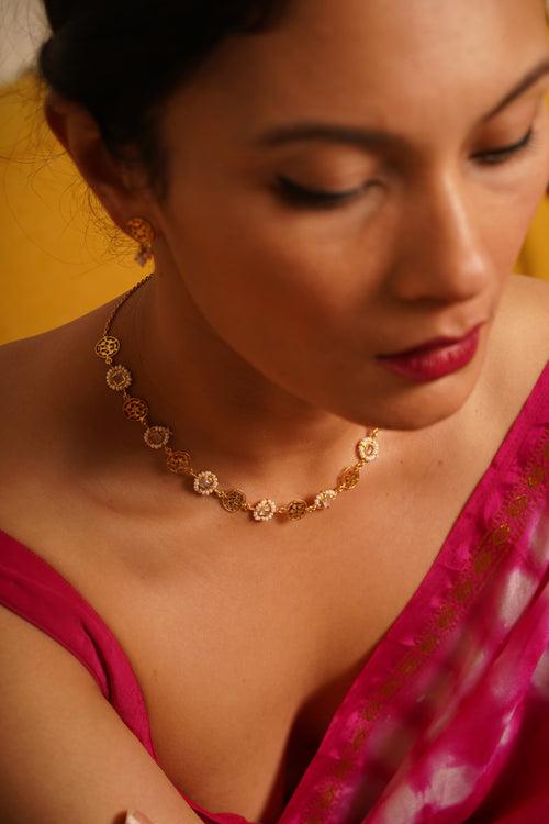 Alizé - 22K Gold Plated Necklet