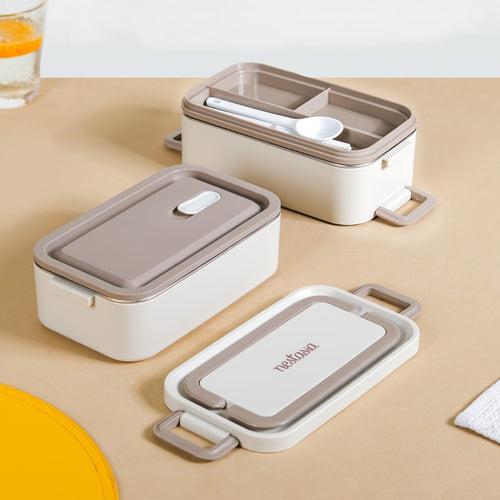 Ninja Airtight Double Decker Bento Lunch Box Matte Beige 2000ml