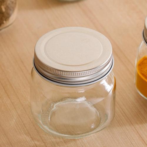 Glass Snack Jars Set Of 12 250ml