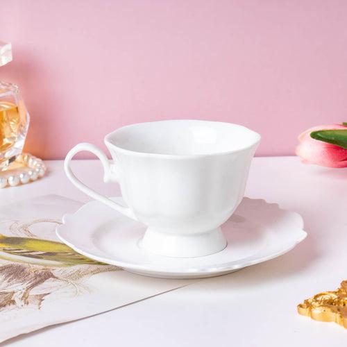 Serena White Truffle Elegant Cup And Saucer 150 ml