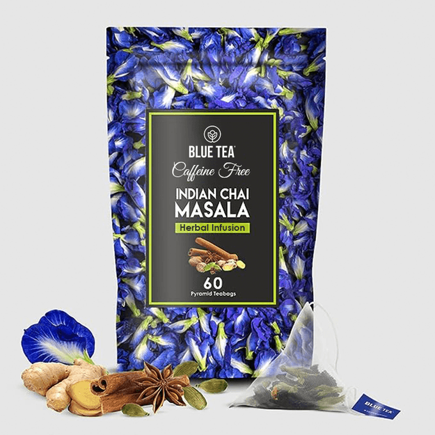 Blue Tea Indian Chai Masala - 60 Teabags