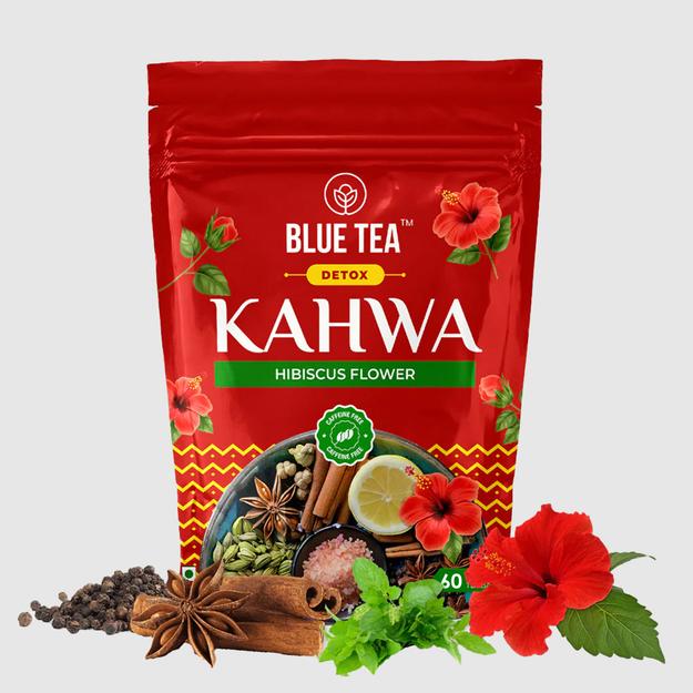 Detox Desi Kahwa - 60 Tea Bags | Hibiscus Flower Blend