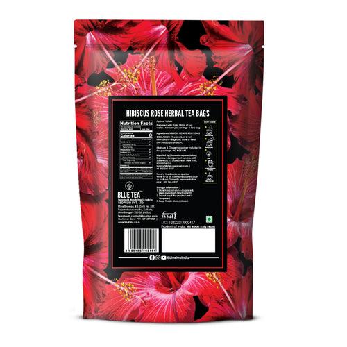 Hibiscus Rose Herbal Tea- 60 Tea Bags