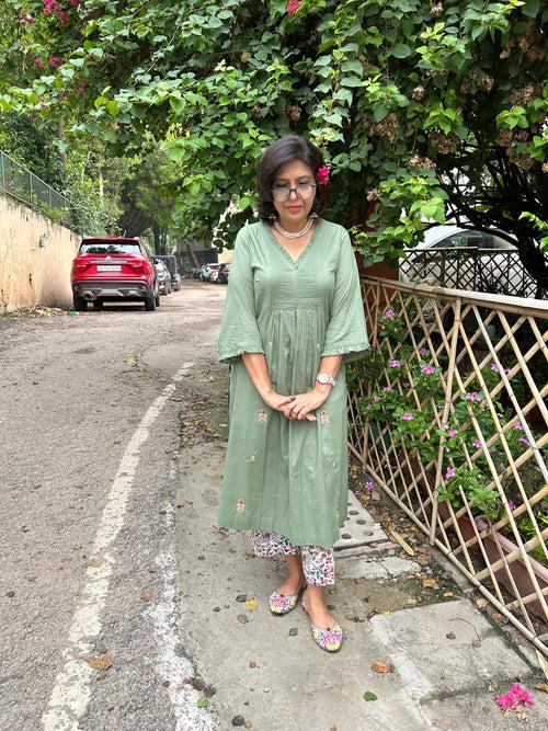 Olive tree Kurta