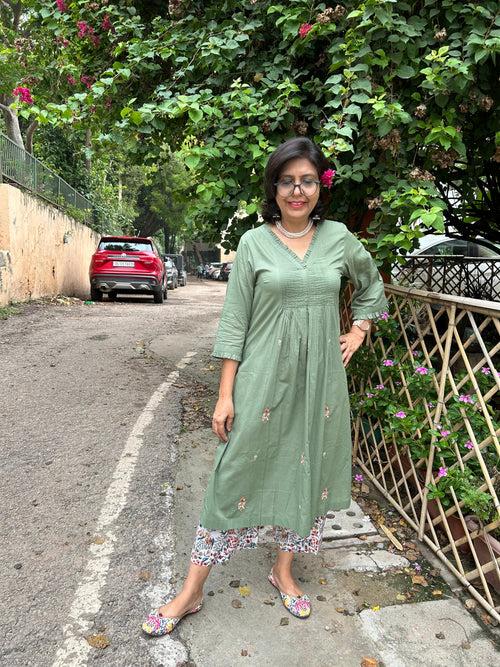 Olive tree Kurta