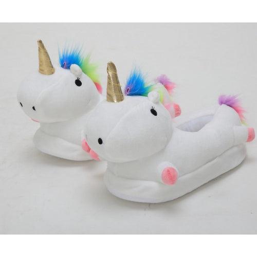 Unicorn Plush Shoes - Unisex