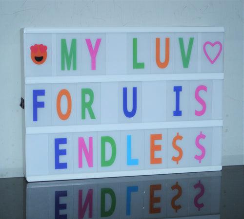 Message LED Box