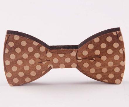 Wooden Bow Tie