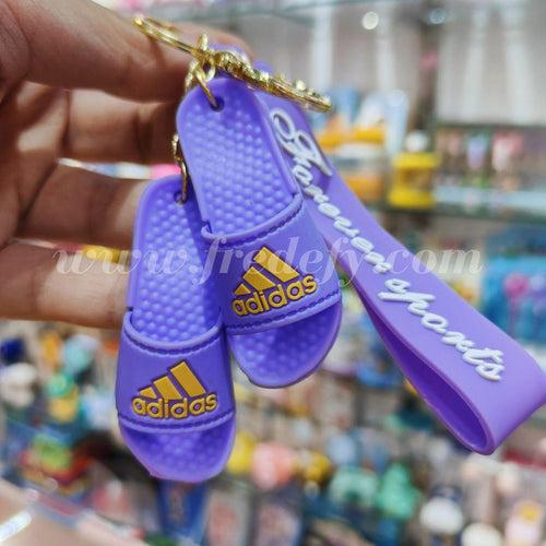 Adidas Slippers Keychain