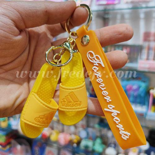 Adidas Slippers Keychain