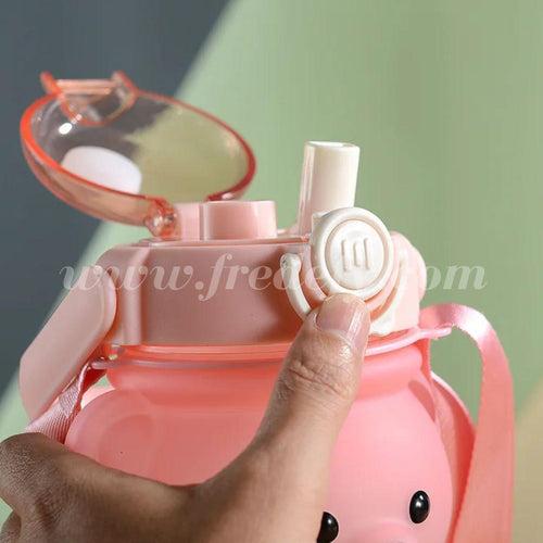 Colorful Teddy Bear Bottle & Sipper