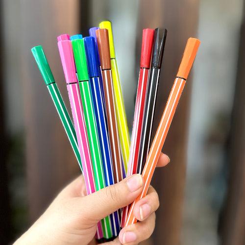 Cute Box of 12 Sketch Pens