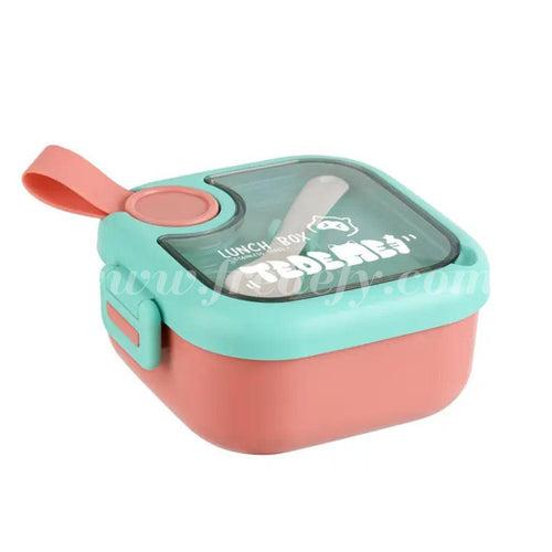 Cute Kids Steel Insulated Lunch Box With Handle