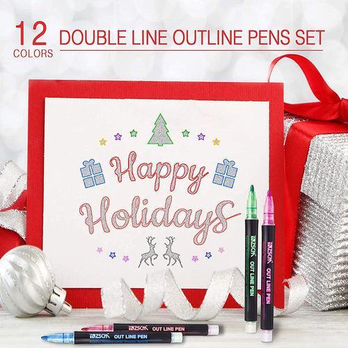 Outline Pen - Pack of 12