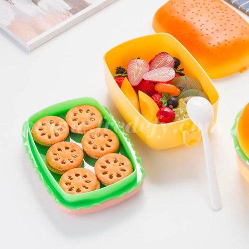 Rectangle Burger Lunch Box