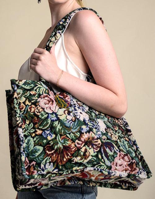 Daphne Floral Tote Bag