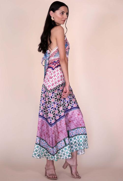 Habibi halter Maxi Dress