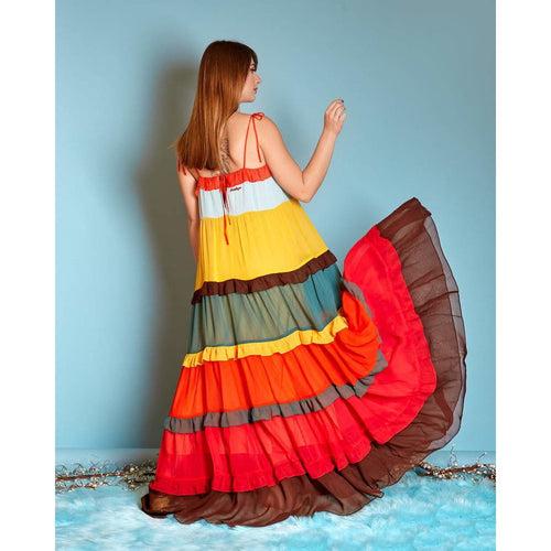 Rani Rainbow Maxi Dress