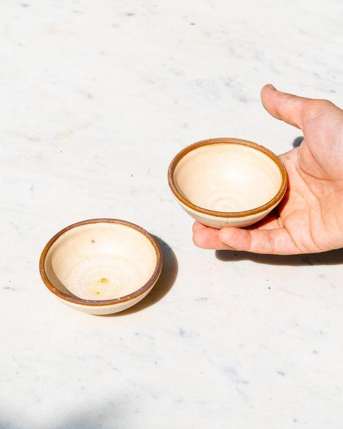 Ivory Dip Bowls