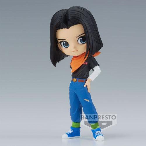 Banpresto Dragon Ball Z Q Posket - Android 17 - Ver.A Figure + Blood Of Saiyans - Special - Son Gohan Super Saiyan II