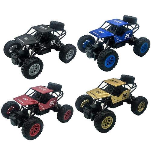 Remote Control Rock Leader Rock Crawler Monster Truck 1:18 Scale Model - All Metal