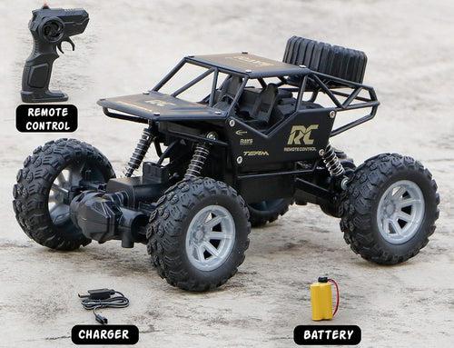 Remote Control Rock Leader Rock Crawler Monster Truck 1:18 Scale Model - All Metal