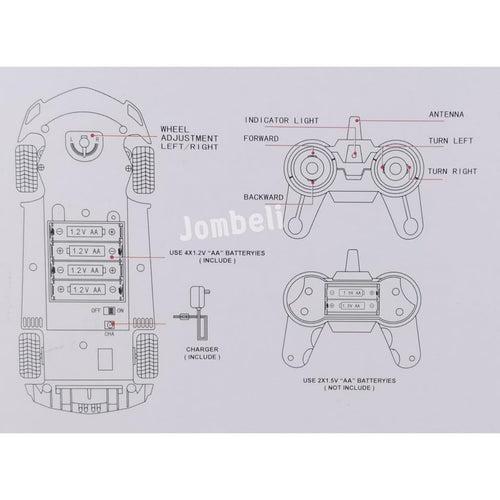 Remote Control Car Lykan Italino Car Scale Model - All Metal