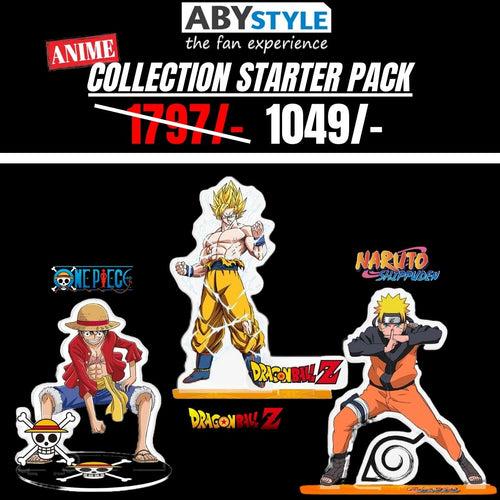 Abystyle Dragon Ball - Acrylic Stand - Goku + Monkey D Luffy + Naruto