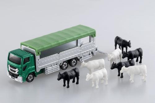 Tomica No.139-4 Animal Transporter Diecast Scale Model Collectible Car