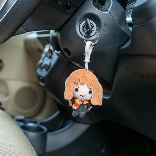 Hermione Granger Plush Keychain (with Clip on) - Harry Potter Charms 4"