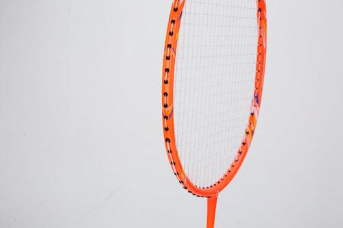 Kumpoo Power Control 520B (Orange) Carbon Graphite Badminton Racket - Strung